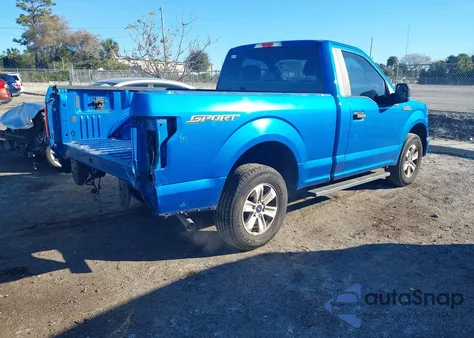 2016 Ford F-150 Xl из США, поврежденный, VIN 1FTMF1C82GKF53447